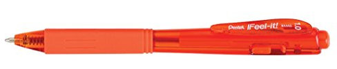Pentel BX440-F Kugelschreiber, besonders weich schreibend 12er Pack orange