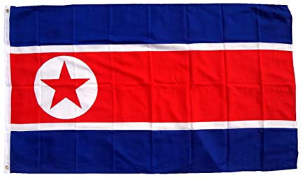 North Korea Country Flagge 3 x 5 Füße International Banner Büro/Aktivität/Parade/Festival/Home Dekoration