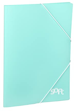 Carchivo Ordner Softcover, Folio Gummi, 20 Blatt, Türkis