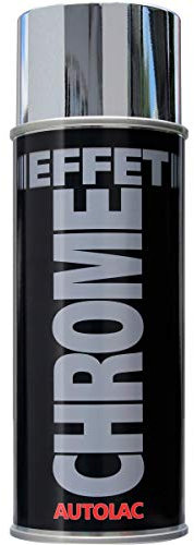 Peinture Aérosol Effet Chrome 400ml, Effet chrome