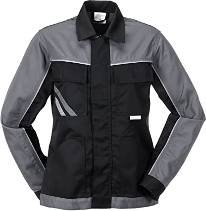 Planam Highline Damen Bundjacke schwarz schiefer zink Modell 2717 Größe 38