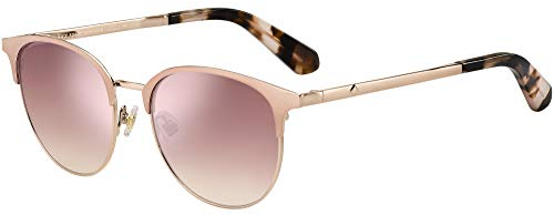 Kate Spade Joelynn/S Metal HT8 PINK HAVANA, Cat Eye/Butterfly, 52