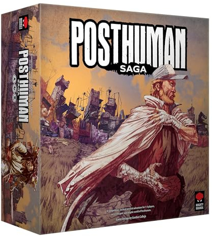 Posthuman Saga Board Game – Post-Apocalyptic Survival Adventure for 1–4 Players – Mighty Boards