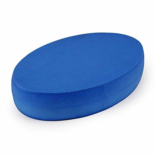 armine88 Nützliches Yoga Balance Pad Übungstraining Balance Trainer Stabilität(18 31 6 cmBlau)