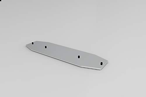 Rollmayer glänzend Weiß Gardinenschiene ALU 2, 3, 4, 5-läufig Deckenbefestigung (nur Schienenverbinder 4, 5-läufig) Aluminium Vorhangschiene für Schiebevorhang Vorhang, Gardinen