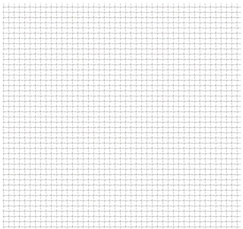yorten Drahtgitter Wellengitter Edelstahl Gartenzaun 4 Eck Geflecht Drahtzaun - 100×85 cm 31×31×3 mm