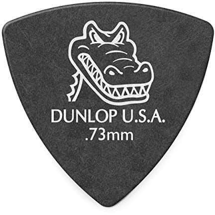 JIM DUNLOP Plektrum Gator Grip Klein Triangel 0,73mm, 36 Stück