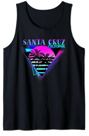 70er 80er in California City Santa Cruz Tank Top