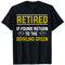 Funny Lawn Bowls Retired Bowling Green Retirement T-Shirt