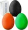 The Friendly Swede 3 Stück Eiförmige Griffbälle - Antistressball, Handtrainer und Fingertrainer mit unterschiedlichen Härtegrade (Groß)