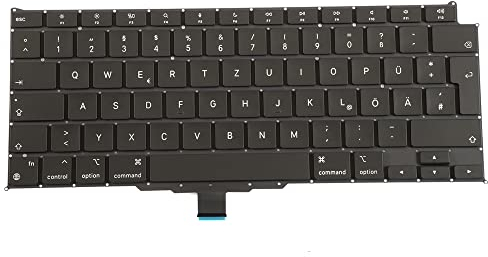 OLVINS DE Griechische Tastatur für MacBook Air 13 A2337 Tastatur GR Layout 2020 Jahr EMC 3598 M1