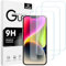 Paquete de 3 protectores de pantalla para iPhone 13, iPhone 13 Pro, iPhone 14 (6.1 pulgadas), película de vidrio templado Whioltl 9H de dureza premium, compatible con fundas antiarañazos, antiroturas