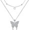 J.MUEN Schmetterling Halskette 925 Silber Schmuck für Mutter, Bester Freund, Schwester für immer Liebe Geschenke