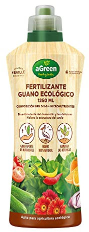 AGREEN 06449 Fertilizante Guano 1250ml 710540UNIDH, Multicolor