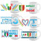 Generico Tazzina Caffe Scudetto Napoli 4° Scudetto Campioni D'Italia 86/87 89/90 22/23 24/25 Tazze Commemorative PS 10523-TZ-NAP