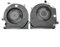 12V CPU and GPU Cooling Fan Replacement for HP OMEN 15-EK TPN-Q236 Laptop Fans Cooler Radiator M04216-001 ND8CC02-19j22 19j23 M04215-001 ND8CC03-19C23 (2pcs)