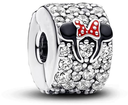 MITSOKU Cartoon-Ratte-Klammer Charm 925 Sterling Silber Frauen Armband Halskette Weihnachten Anhänger Valentinstag Muttertag Mädchen Geschenk