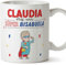 MUGFFINS Tazas Personalizadas para BISABUELA - En Español - ¡Eres Súper! - 11 oz / 330 ml - Regalo personalizable original y divertido