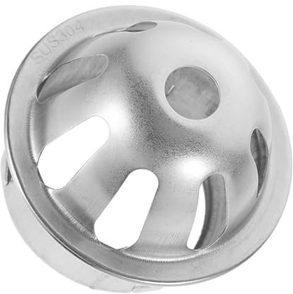 PRETYZOOM Rundes Edelstahl Bodensieb Für Außenbereich Bodenablauf Abdeckung Mit Filter Für Balkon Terrasse Garten Edelstahl Bodenablauffilter Anti- Zubehör