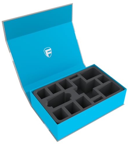 Feldherr Magnetbox blau kompatibel mit Der Herr der Ringe: Reise durch Mittelerde - Figurenpacks