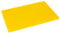 Argon Tableware Plastic Chopping Board - Yellow - 45cm x 30cm - Thick Colour Coded Kitchen Professional Catering Cutting Block Mat for Cooked Meat