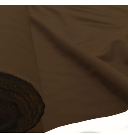 EU Fabrics Gebürsteter Baumwoll-Wildlederstoff | Moleskin-Flanell-Polstermaterial für Stühle | Atmungsaktives 100% Baumwollgewebe für Schneiderei und Hosen Meterware UK (Kamel, Muster 10 x 10 cm)