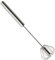 Stainless Steel Egg Beater, Rotating Mixer Stirrer - Milk Frother, Spring Action Push Down Pump Whisk for Whisking, Beating, Stirring