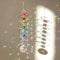 Sun catchers for windows,bead spinner,dream catcher crystal ornaments,Suncatcher Healing Crystal Rainbow Maker Suncatcher Car Accessories
