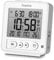 Hama Rhodos Digital Radio-Controlled Alarm Clock, LCD, White