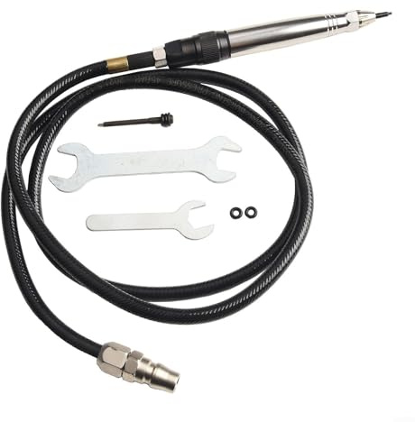 Marchfunny Pneumatisches Druckluft-Gravierstift-Werkzeug mit stabilen Nadeln für zuverlässige Leistung bei Metall- und Holzanwendungen