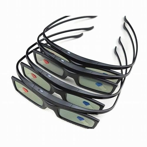XINFUTE 4 gafas de obturador activo 3D SSG5100GB para TV Samsung SSG-5100GB