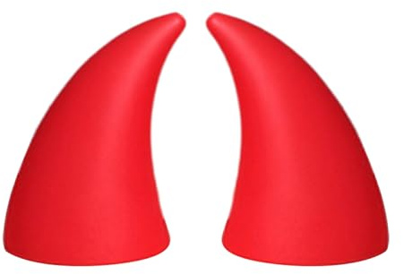 Horn für Sicherheitshelm, beleuchtet für Motorradhelm, wiederverwendbares Zubehör, lustige Dekoration für Partys, auffälliges Design, kreativ