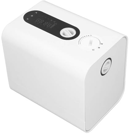 MasYosh Druckerhöhungspumpe, Wasserdruckpumpe mit Variablem Frequenzmotor und Integriertem Display für die Wasserversorgung von Häusern, Wohnungen und Hochhäusern (EU-Stecker 220 V)