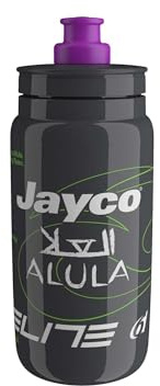 ELITE Fly Team 2026 Fahrrad-Trinkflasche – Team Jayco AlUla Offizielle Teamedition – Ultraleichte Radsport-Trinkflasche 550 ml