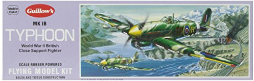 GUILLOW's Typhoon 906 Powered Balsa Flying Model Kit