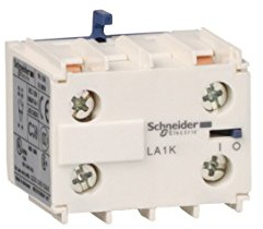 Schneider Electric - TeSys Motor Circuit Breaker - Contactors and Protection Relays Auxiliary Contact - 2 NO, Screw clamp terminals - White - LA1KN20