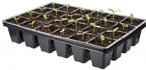 Nutley's 24 Cells Plastic Seed Tray Cavity Insert - Pack of 6