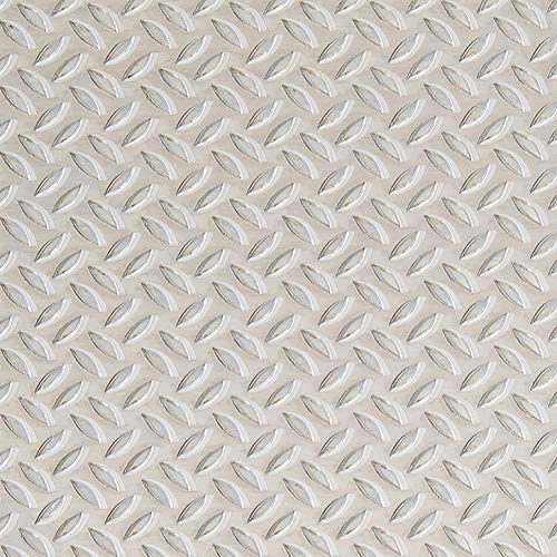Alberts 469405 Strukturblech | Gerstenkorn-Prägung | Aluminium, natur | 200 x 500 x 1,5 mm
