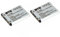 2X Akku D-Li63 für Pentax Optio L30, L40, M30, M40, T30, V10, W30 (Siehe Liste)