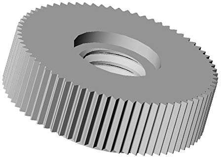 ajile - 20 Stücke - Rändelmutter - M4 | Länge L = 16 mm | SCHWARZ PA6.6 Polyamid Plastik Nylon - Isolierend