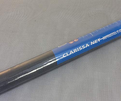 IRS Clarissa Net Fibra Zanzariera avvolgibile, Grigio, Misura 120x250 cm