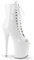 Pleaser FLAMINGO-1021 Wht Pat/Wht UK 4 (EU 37)