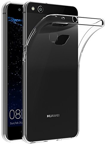AICEK Cover Huawei P10 Lite, Cover P10 Lite (5.2 Pollici) Silicone Case Molle di TPU Trasparente Sottile Custodia per Huawei P10 Lite