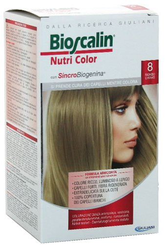 Bioscalin Nutri Tinte para el cabello n.8 rubio claro