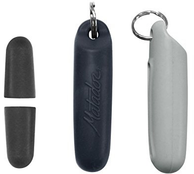 Matador Travel Earplugs Kit (3 Pairs) - Noise Cancelling Ear Plugs; Foam Ear Plugs for Sleeping; 32dB NRR w/ 2 Silicone Cases and Keychains; Works for Meditation, Concerts, Studying, Work, Sleeping