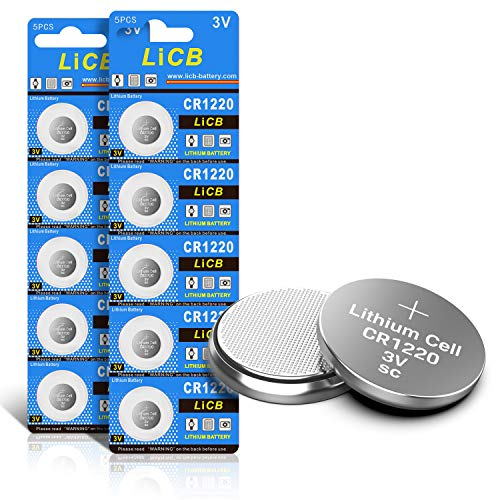 LiCB CR1220 3V Lithium Battery(10PCS)
