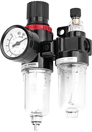 Filtro aria compressa Compressore Regolatore pneumatico Lubrificatore Valvola di scarico umidità Raccordo acqua Separatore olio-acqua per Air Tools System G1 / 4