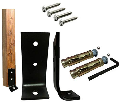 Y anchor HEAVY DUTY Security Anchor Brackets SCREW KIT - HARD GROUND FIXING