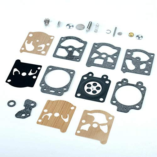 Carburettor Repair Carb Kit, 2PCS Carburetor Rebuild Kit for Walbro WA WT Series Carby K20-WAT, McCulloch Mac 35 Ect