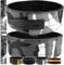 C.P. Sports Powerlifting Gürtel Leder mit Powerschnalle - Profi Gürtel, Trainingsgürtel, Gewichthebergürtel, Fitnessgürtel, Bodybuilding, Gewichtheben, Wettkampf - Camo-Weiß - M = 69-92cm